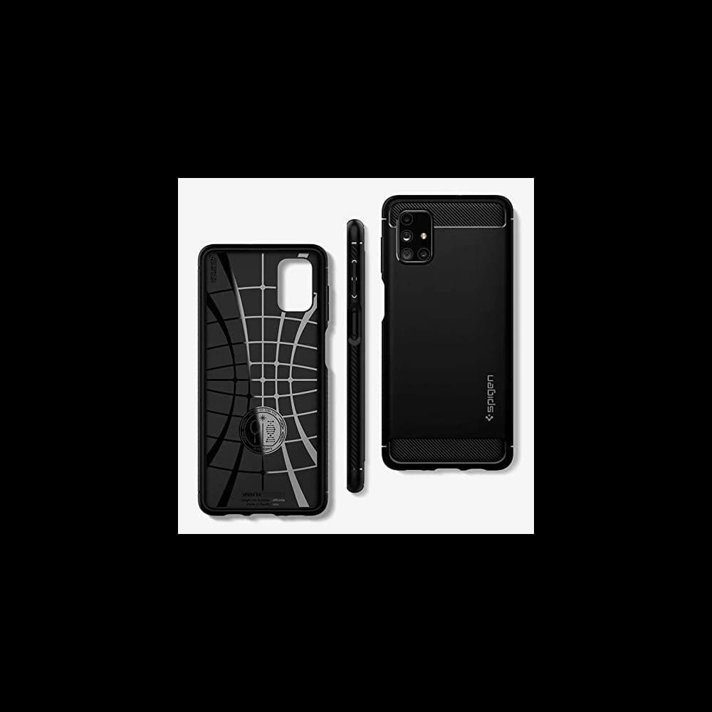 Spigen Rugged Armor Galaxy M51 Negru Mat - 4