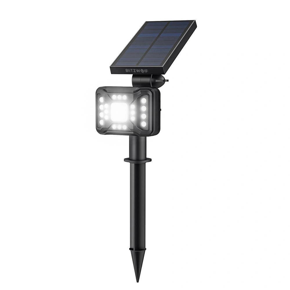 Lampa solară LED externă Blitzwolf BW-OLT2 cu senzor de amurg, 1800mAh - 1