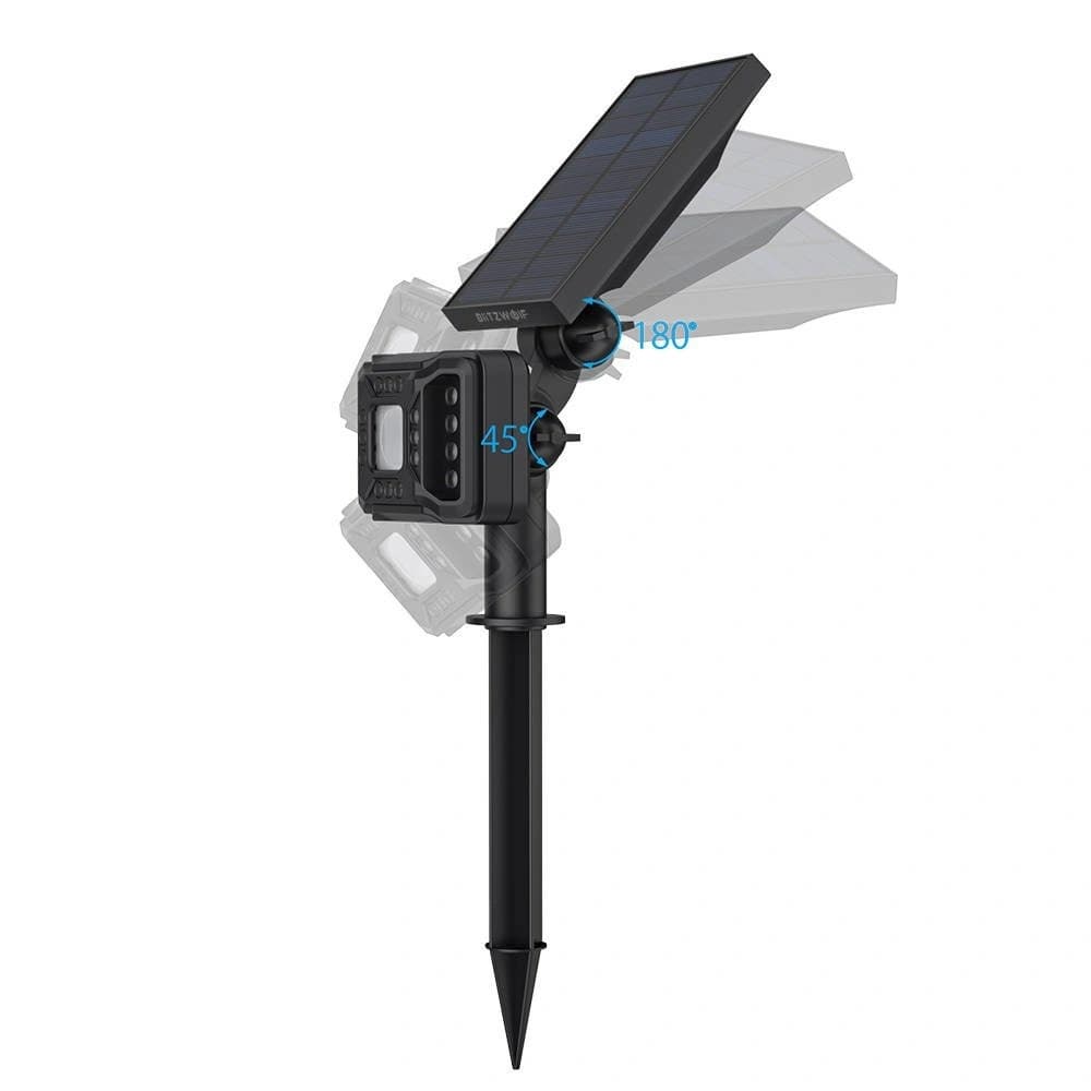 Lampa solară LED externă Blitzwolf BW-OLT2 cu senzor de amurg, 1800mAh - 5