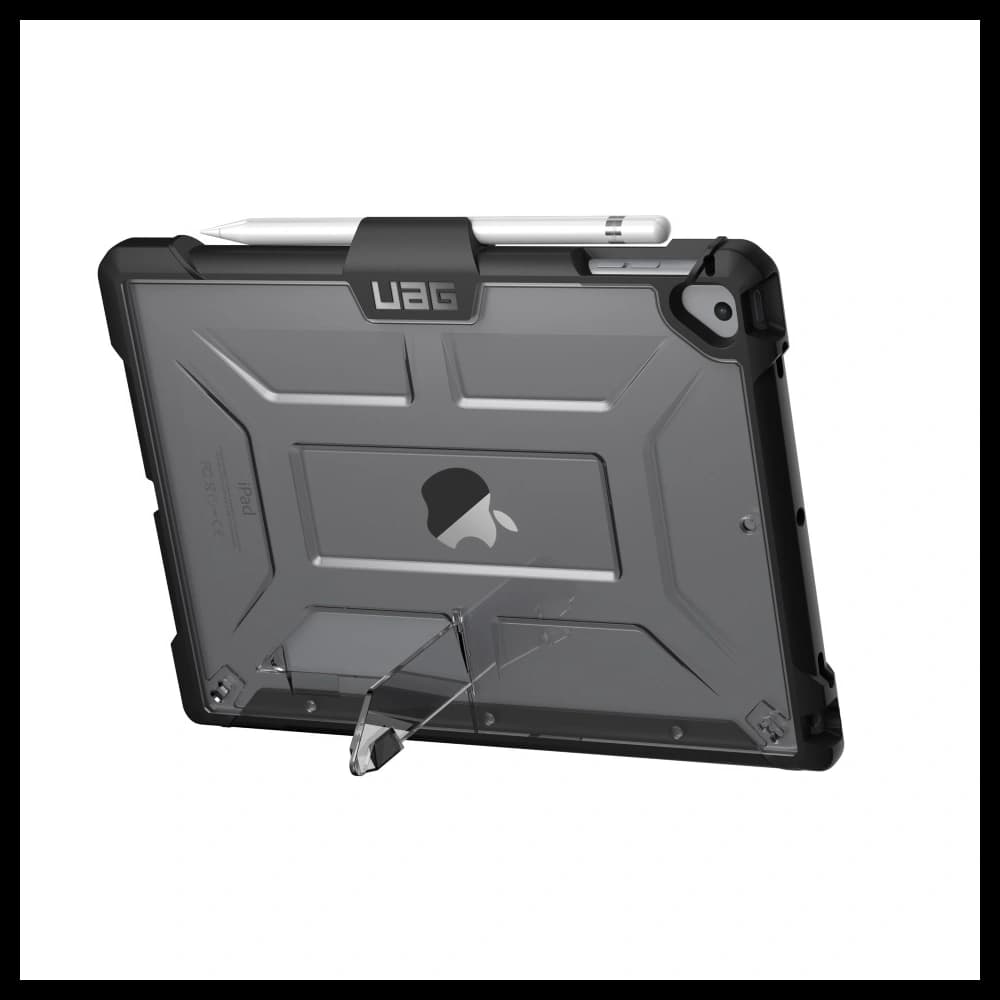 Etui UAG Urban Armor Gear Plasma s držákem na Apple Pencil Apple iPad 9.7 2017/2018 & Apple iPad Pro 9.7" (průhledné) - 1