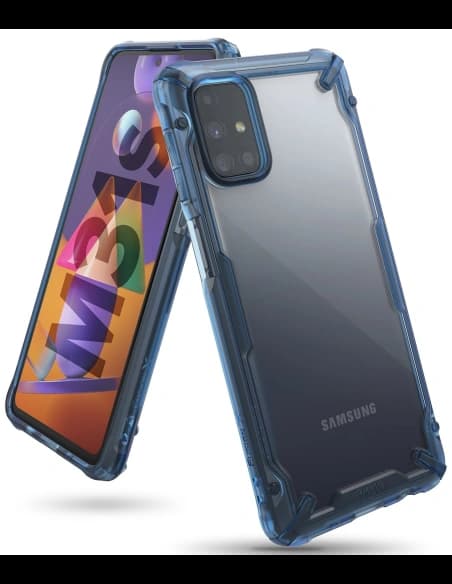 Etui Ringke Fusion-X Samsung Galaxy M31s Space Blue