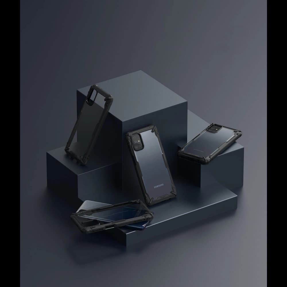 Etui Ringke Fusion-X Samsung Galaxy M31s černé - 2