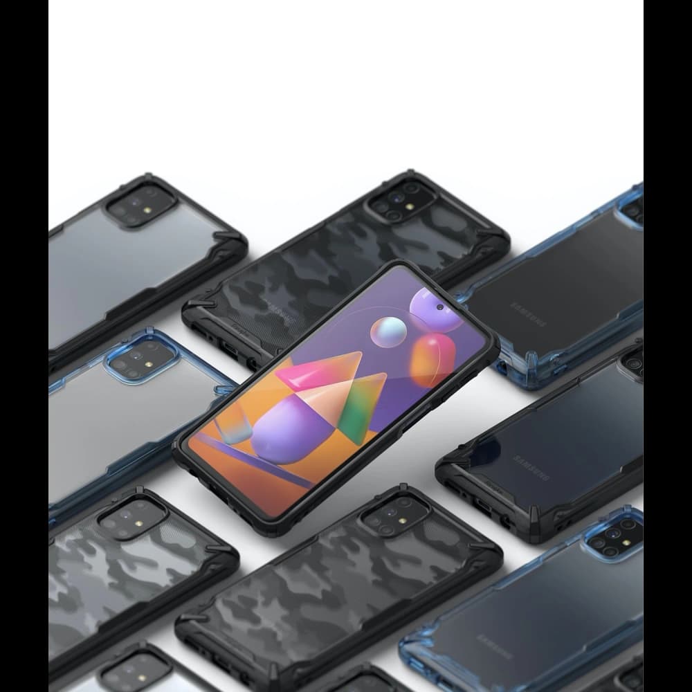 Etui Ringke Fusion-X Samsung Galaxy M31s černé - 7