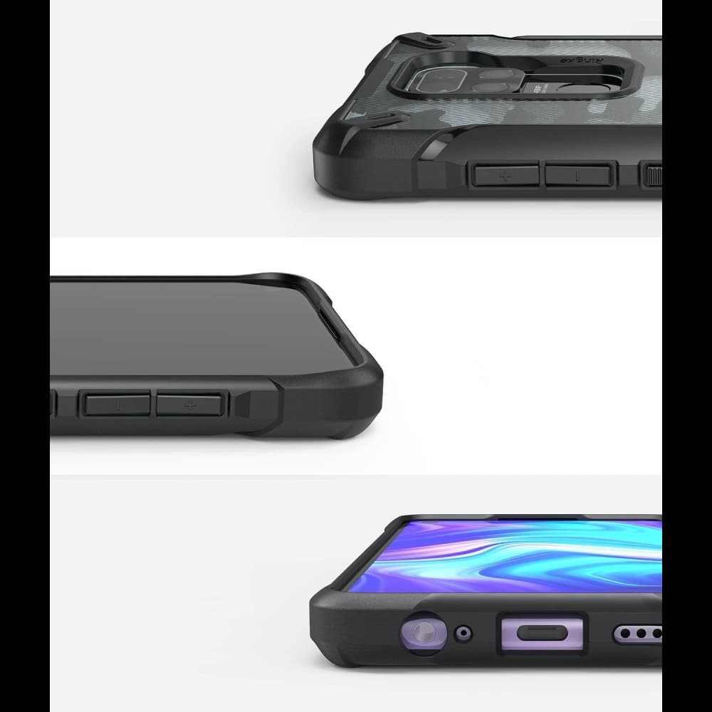 Ringke Fusion-X Redmi Note 9 Black - 5