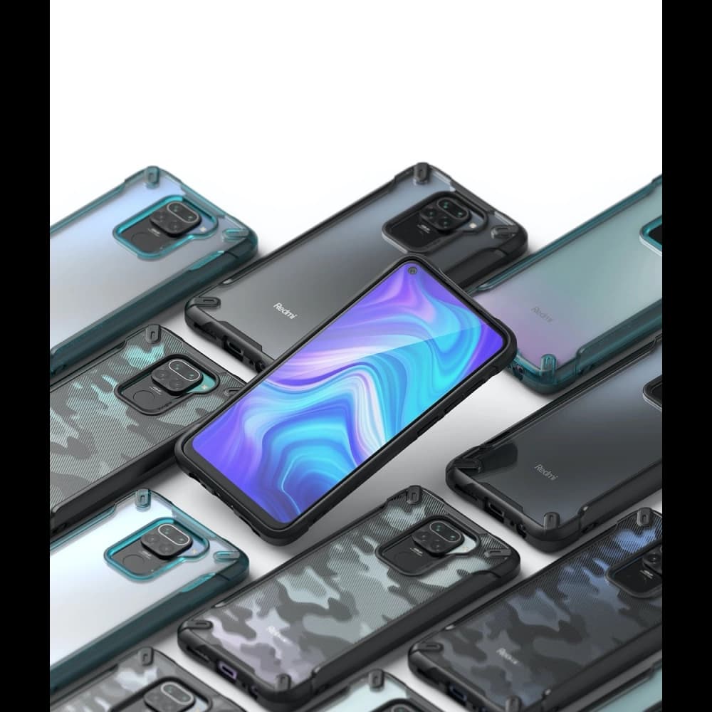 Ringke Fusion-X Redmi Note 9 Turquoise Green - 7