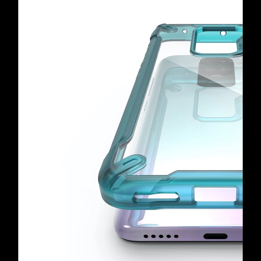 Ringke Fusion-X Redmi Note 9 Camo (Moro) Black - 4