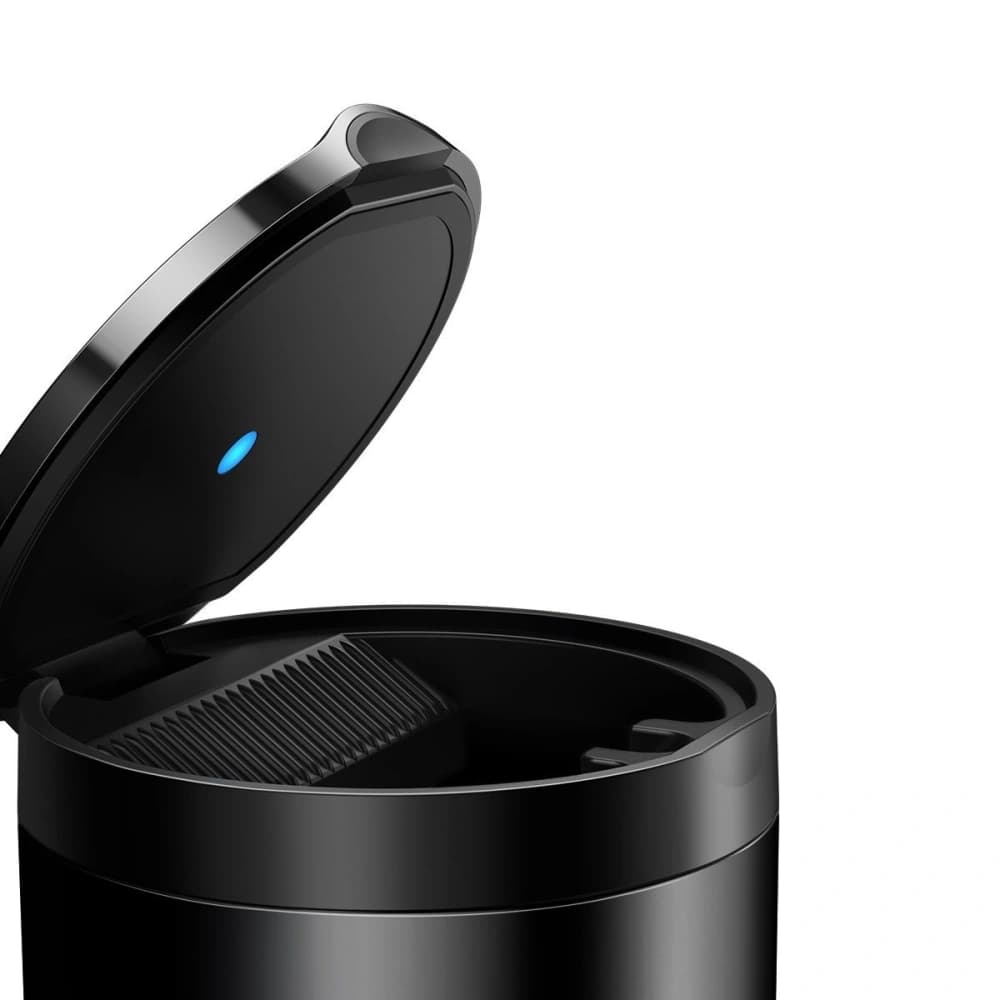 Baseus Auto-Aschenbecher Auto-Aschenbecher mit LED-Licht (schwarz) - 3