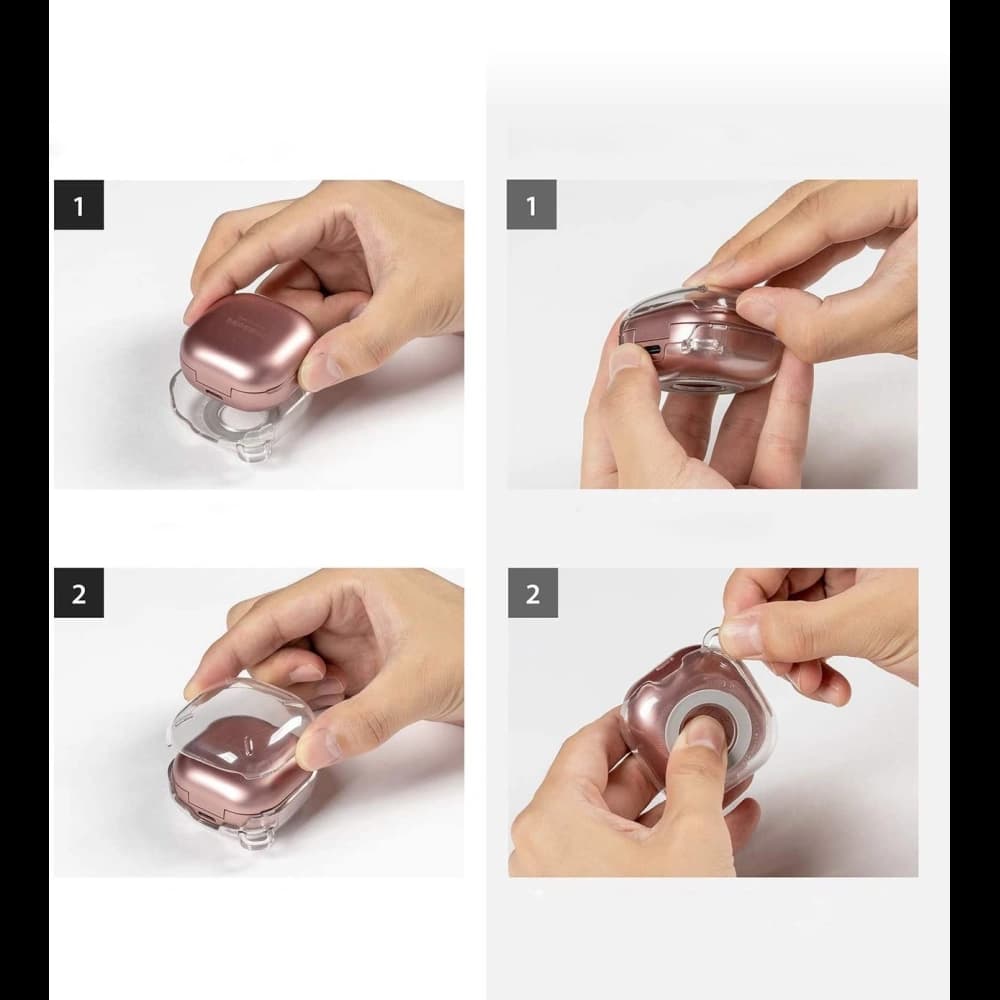 Ringke Slim-X Samsung Galaxy Buds 2/2 Pro/Live/Pro Matte Black - 8