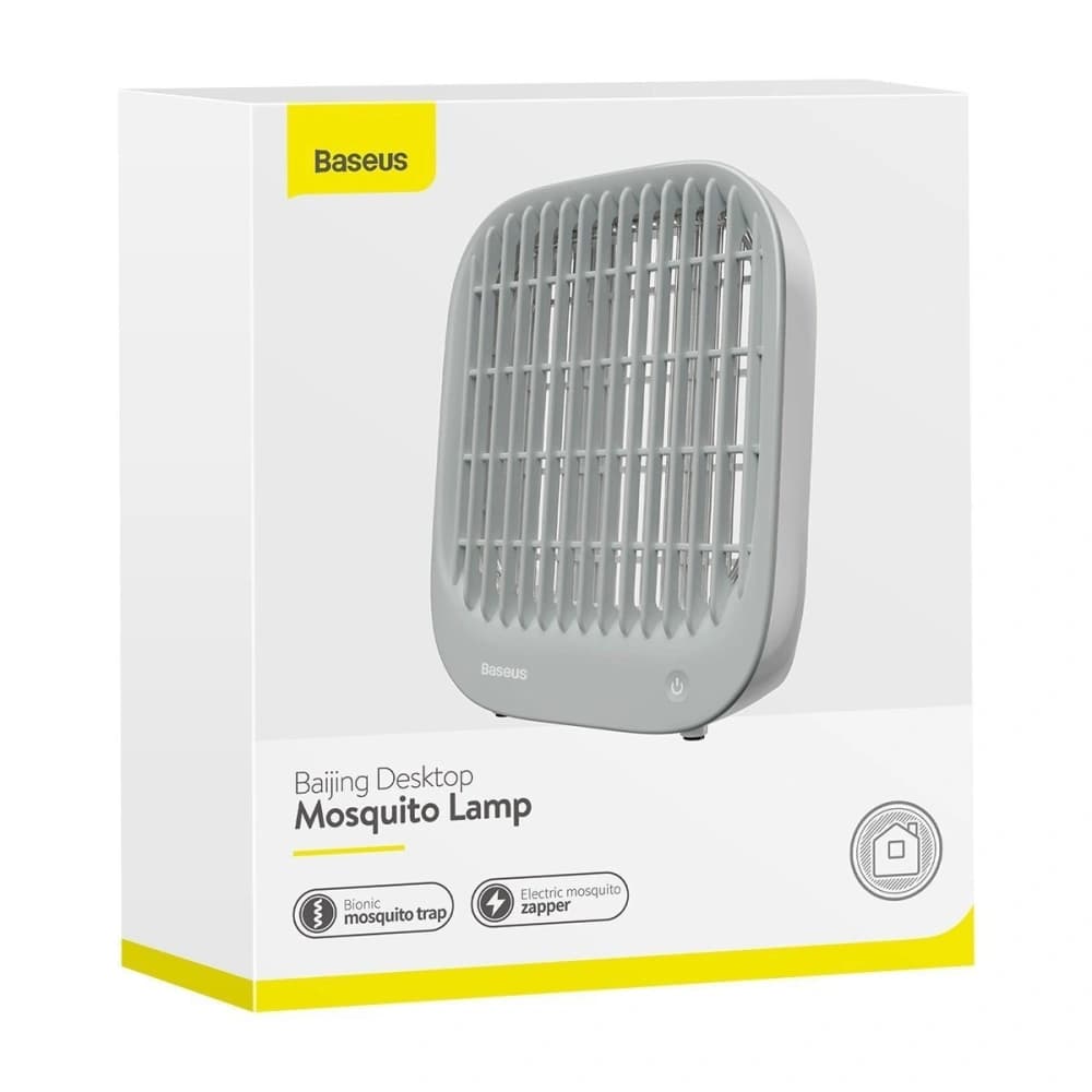 Lampa împotriva insectelor / pentru țânțari Baseus Baijing Desktop, electrică, UV (albă) - 7