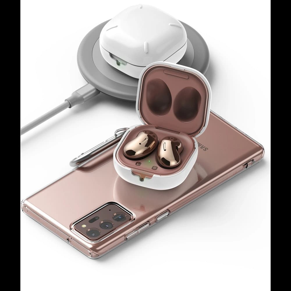 Ringke Slim-X Samsung Galaxy Buds 2/2 Pro/Live/Pro Glossy White - 8