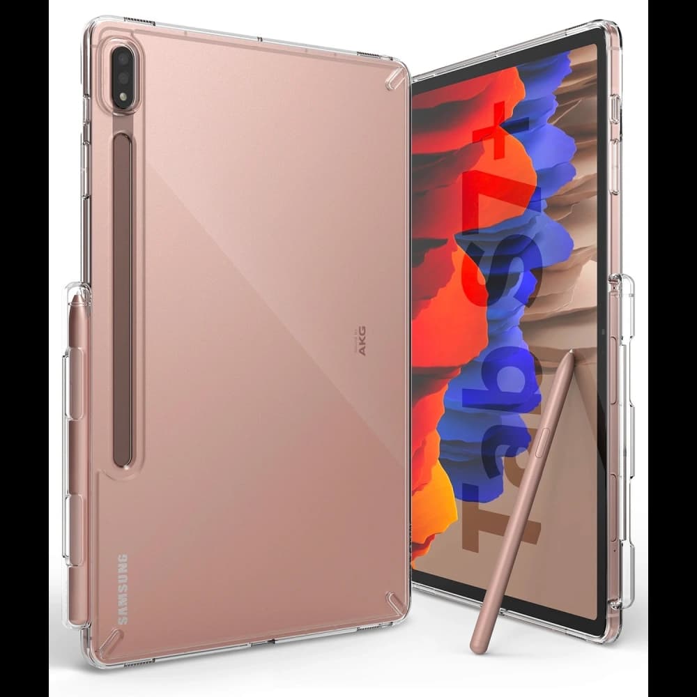 Etui Ringke Fusion Samsung Galaxy Tab S7+ Plus/S8 + Plus 12.4 Clear - 1