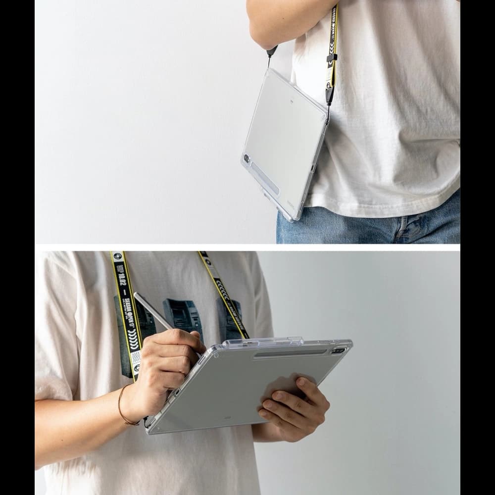 Etui Ringke Fusion Samsung Galaxy Tab S7+ Plus/S8 + Plus 12.4 Clear - 8