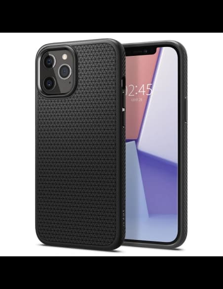 Etui Spigen Liquid Air Apple iPhone 12/12 Pro Matte Black