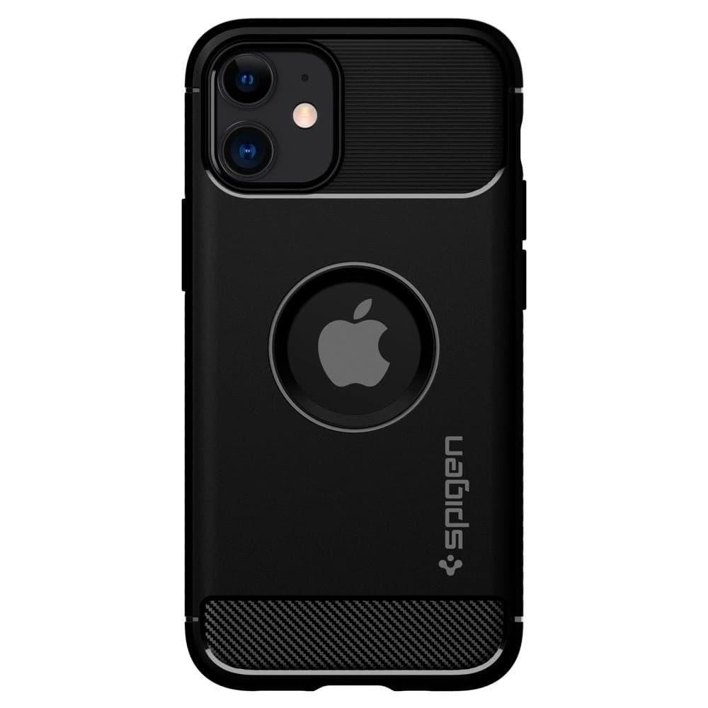 Etui Spigen Rugged Armor Apple iPhone 12 mini Matně černé - 2