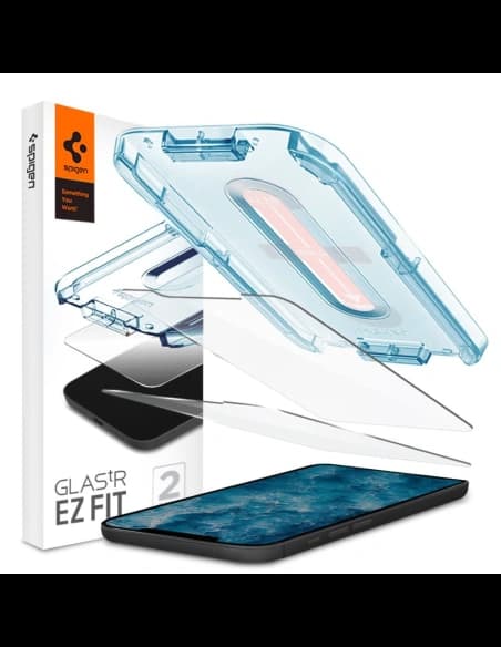 Spigen Apple Gehärtetes Glas GLAS.tR ez Fit iPhone 12 Pro Max [2 PACK]