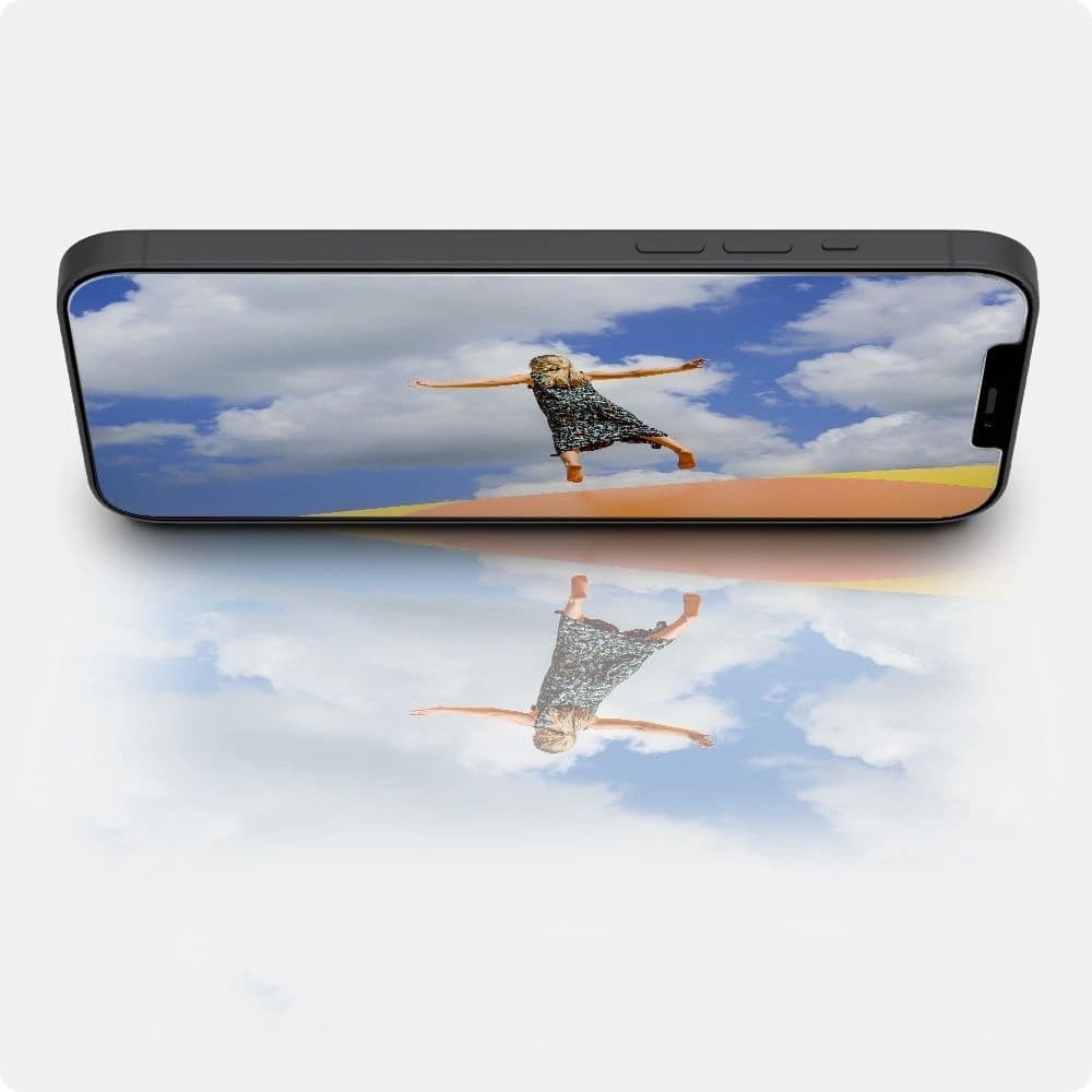 Sticlă securizată Spigen GLAS.tR ez Fit Apple iPhone 12 mini [2 PACK] - 6