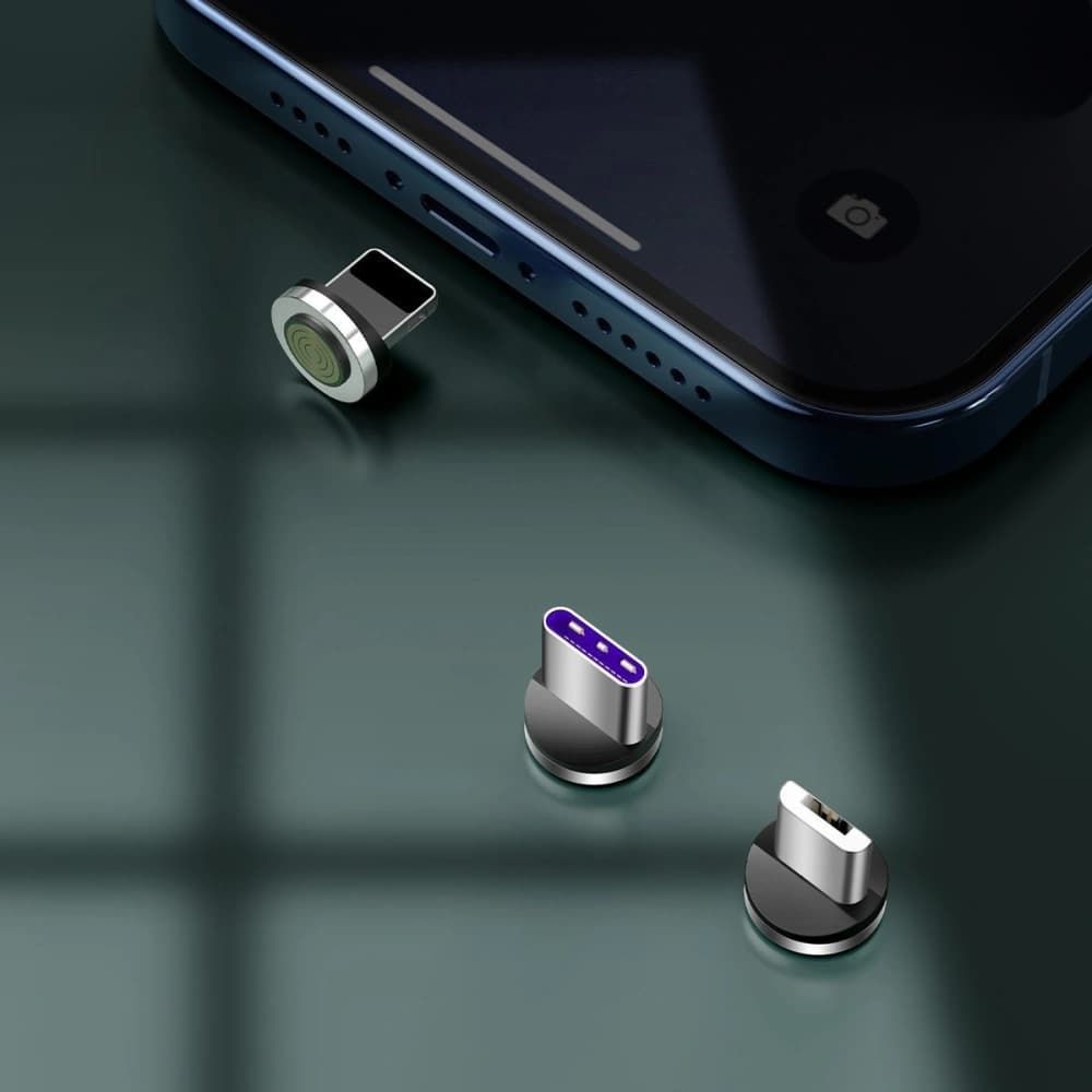 Baseus USB-Kabel Fast 4in1 USB zu USB-C / Lightning / Micro 5A 1m (weiß) - 9