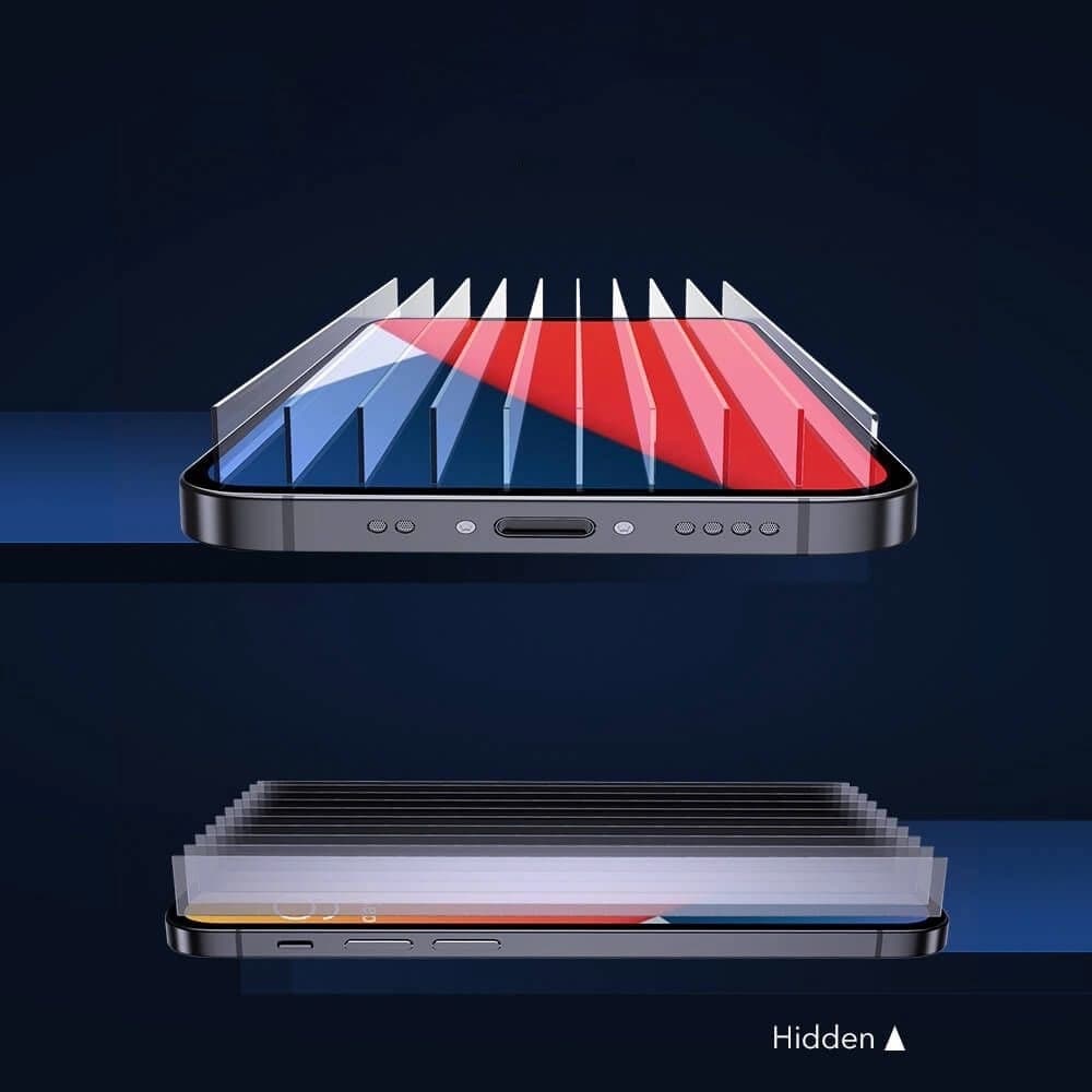 Tvrzené sklo ESR Screen Shield Apple iPhone 12 mini Clear [2 PACK] - 5