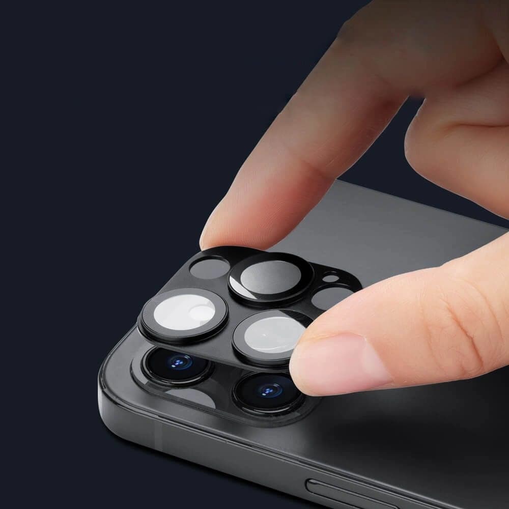 Sticlă termorezistentă pentru aparat ESR Obiectiv cameră Apple iPhone 12 Pro Max [2 PACK] - 5