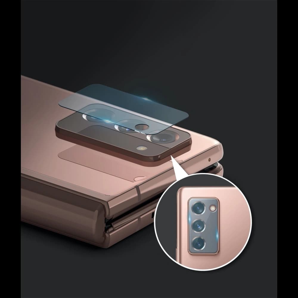 Ringke Camera Glass Samsung Galaxy Z Fold 2 [3 PACK] - 4