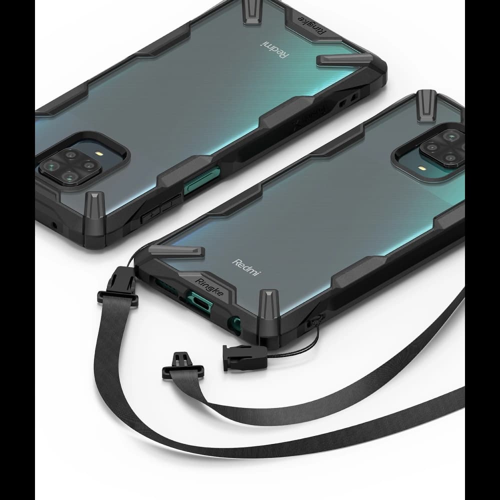 Etui Ringke Fusion-X Redmi Note 9S/9 Pro/9 Pro Max Space Blue - 5