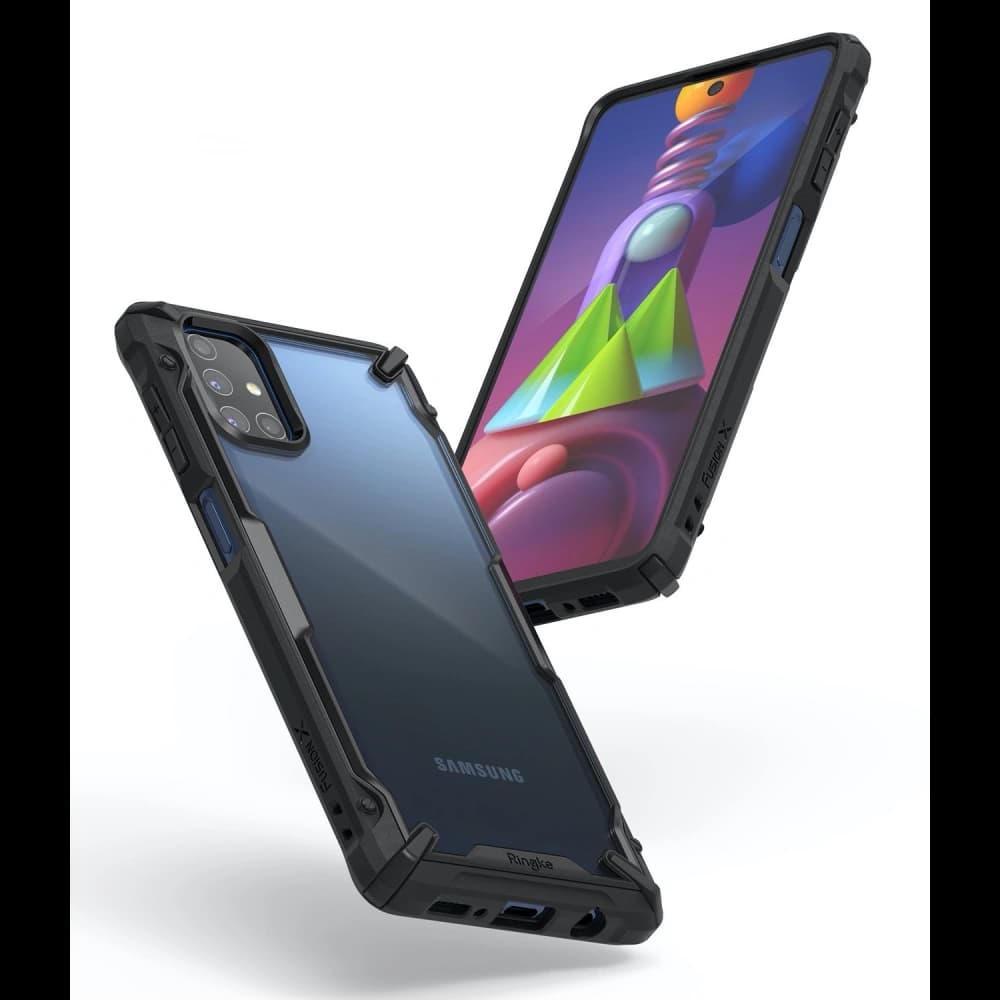 Ringke Fusion-X Samsung Galaxy M51 Black - 6
