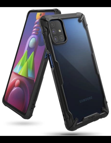 Etui Ringke Fusion-X Samsung Galaxy M51 Negru