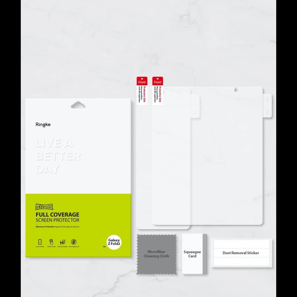 Folia Ringke Invisible Defender Samsung Galaxy Z Fold 2 [2 PACK] - 12
