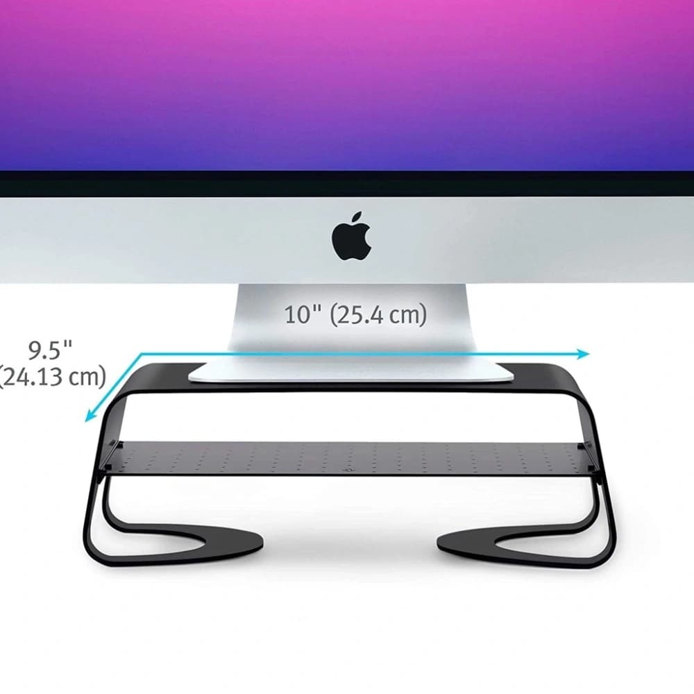 Twelve South Apple Standfuß Curve Riser für iMac (schwarz) - 3