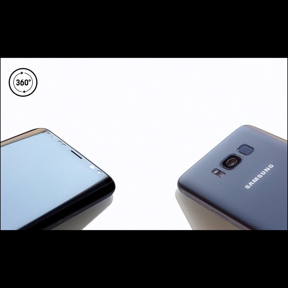 Hibrid üveg 3MK FlexibleGlass 3D + High-Grip fólia Samsung Galaxy A40 - 2