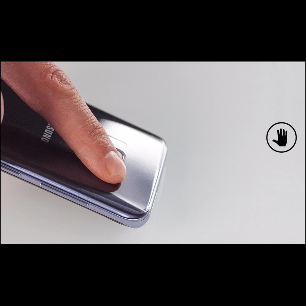 Hibrid üveg 3MK FlexibleGlass 3D + High-Grip fólia Samsung Galaxy A40 - 9