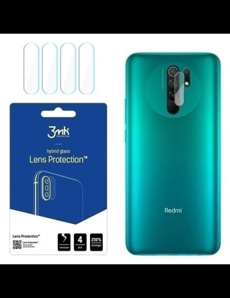 3MK Lens Protection Redmi 9 [4 PACK]