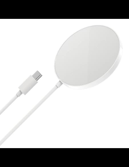Bezdrátová nabíječka hoco CW28 s MagSafe 15W bílá