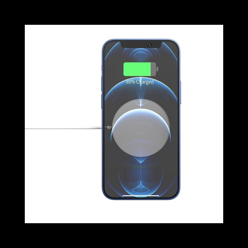 Bezdrátová nabíječka hoco CW28 s MagSafe 15W bílá - 5