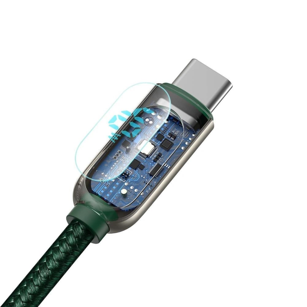 Baseus Display Cable USB to Type-C 5A 1m (green) - 5