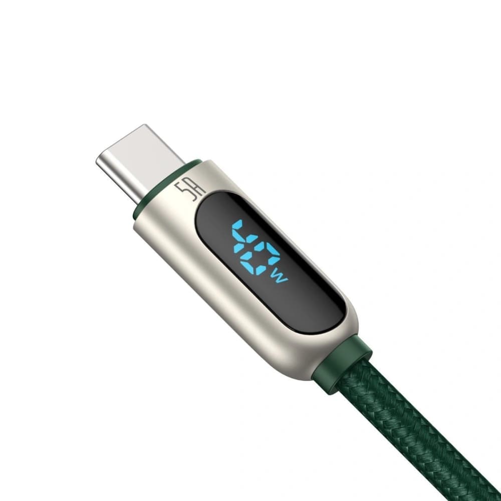 Baseus Display Cable USB to Type-C 5A 1m (green) - 6