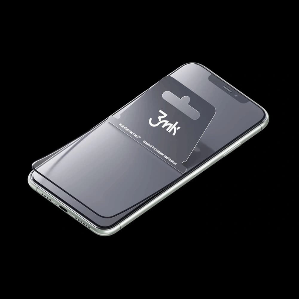 Sticlă de protecție 3MK NeoGlass Redmi Note 8 Full Cover neagră - 7