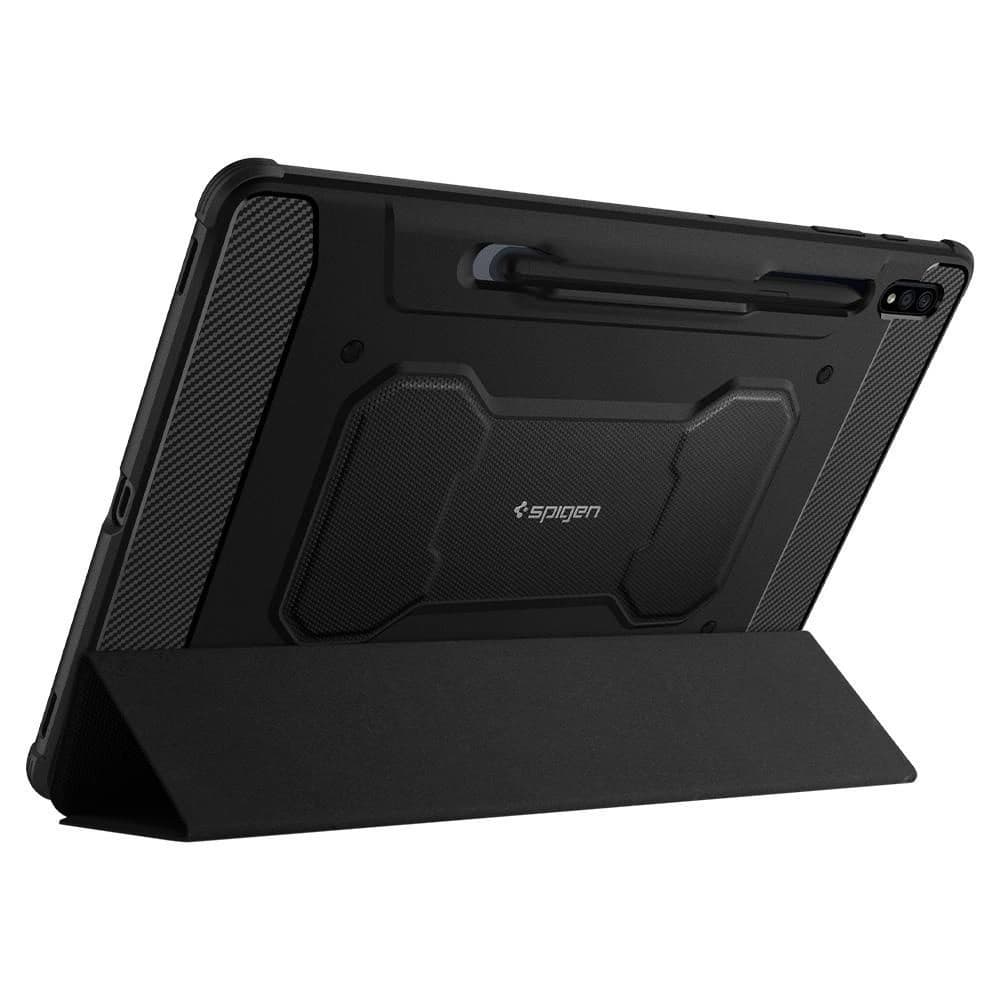 Spigen Samsung Tasche Rugged Armor Pro Galaxy Tab S8+ Plus/S7+ Plus Schwarz - 8