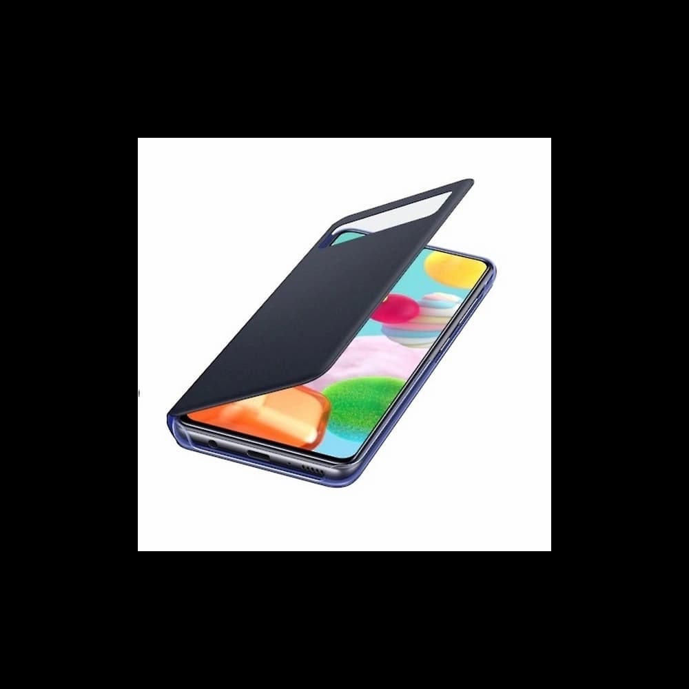 Etui Samsung Galaxy A41 EF-EA415PB černé/black S View Wallet Cover - 3
