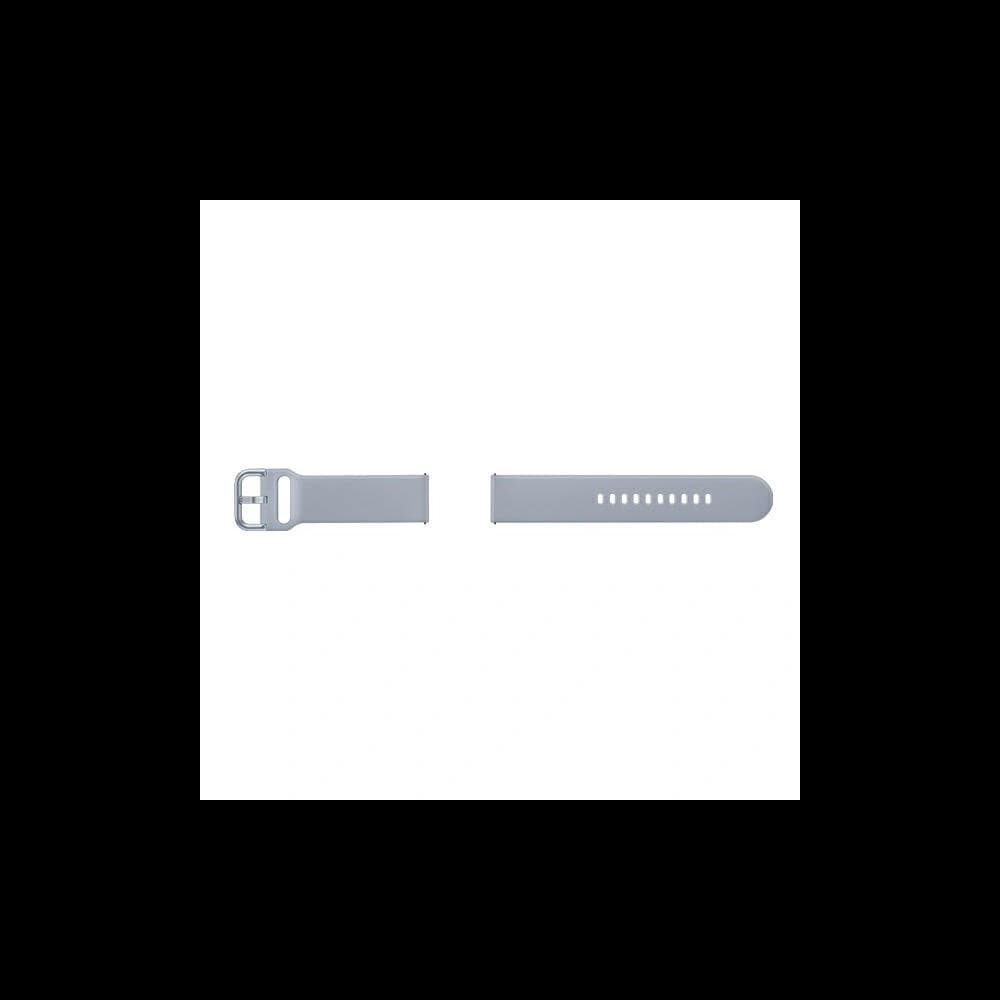 Pasek Samsung Galaxy Watch Active/Active 2 ET-SFR82MSEGWW Sport 20mm stříbrný - 2