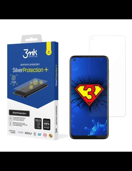 3MK Antimikrobielle Schutzfolie Silver Protect+ Motorola Moto G8