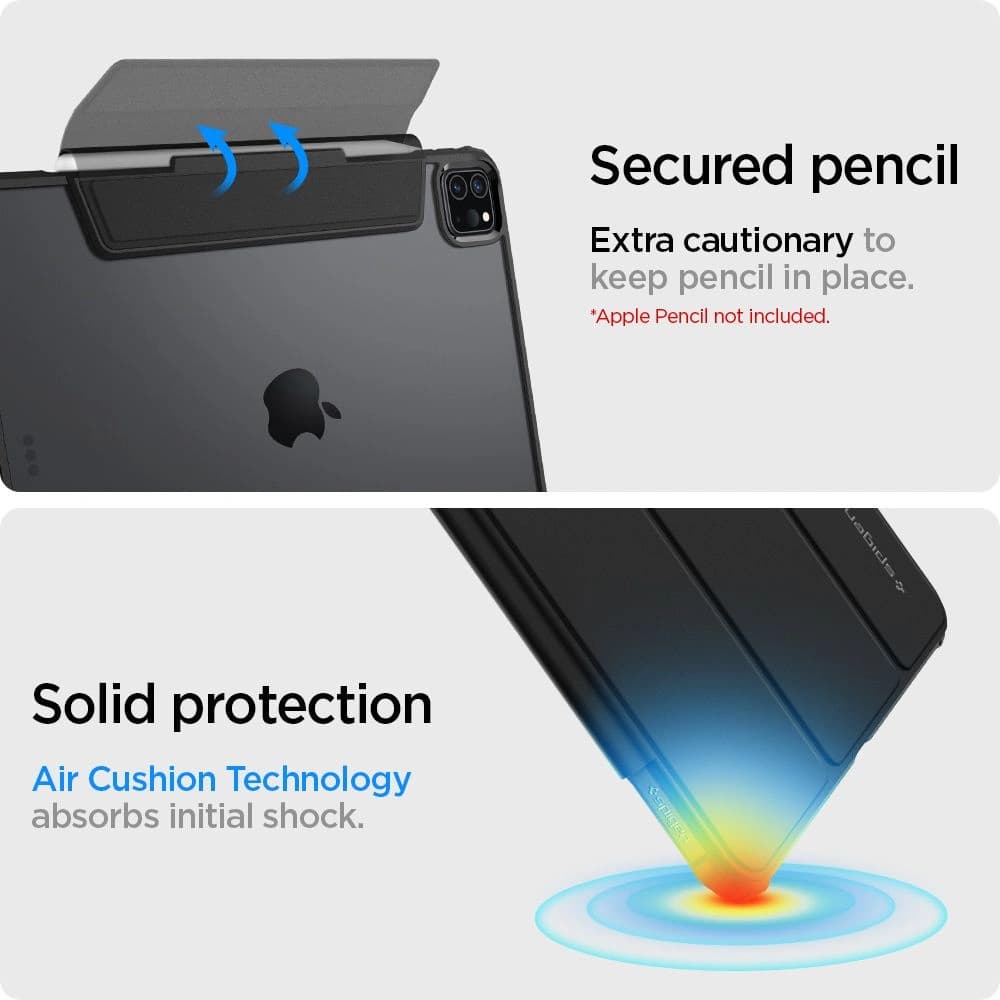 Etui Spigen Ultra Hybrid Pro Apple iPad Pro 11 2020/2021 (2. a 3. generace) Černá - 16