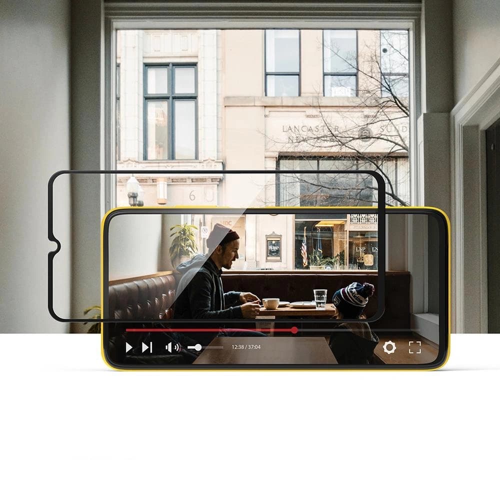 Sticlă securizată Ringke ID Glass Pocophone M3 Full Cover - 3