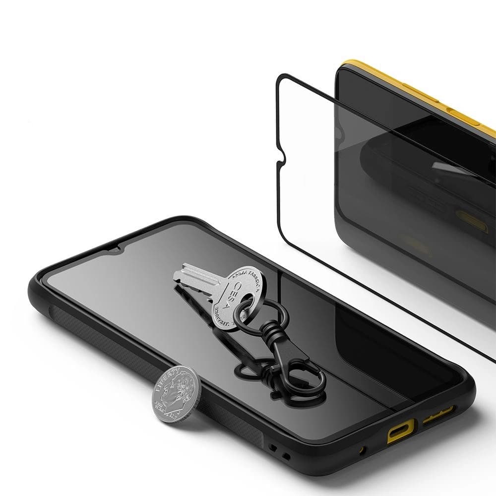 Sticlă securizată Ringke ID Glass Pocophone M3 Full Cover - 6