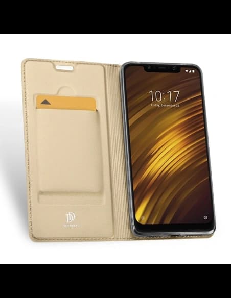 Case DuxDucis SkinPro Pocophone F1 Gold
