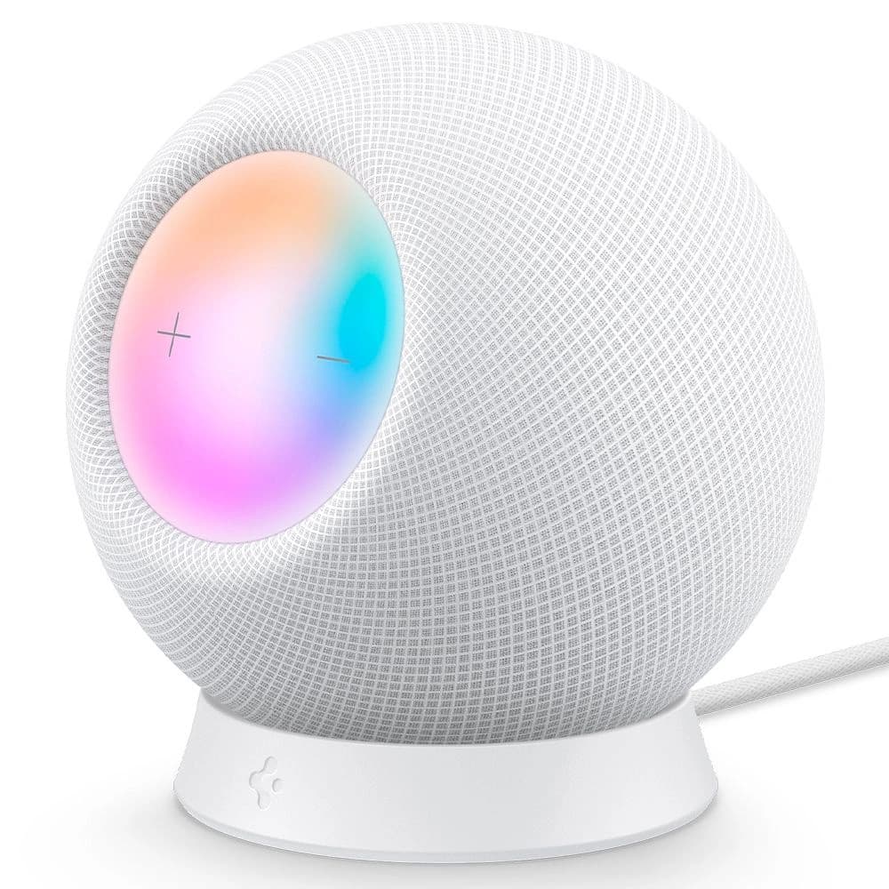 Spigen Silicone Fit Apple Homepod Mini Stand White