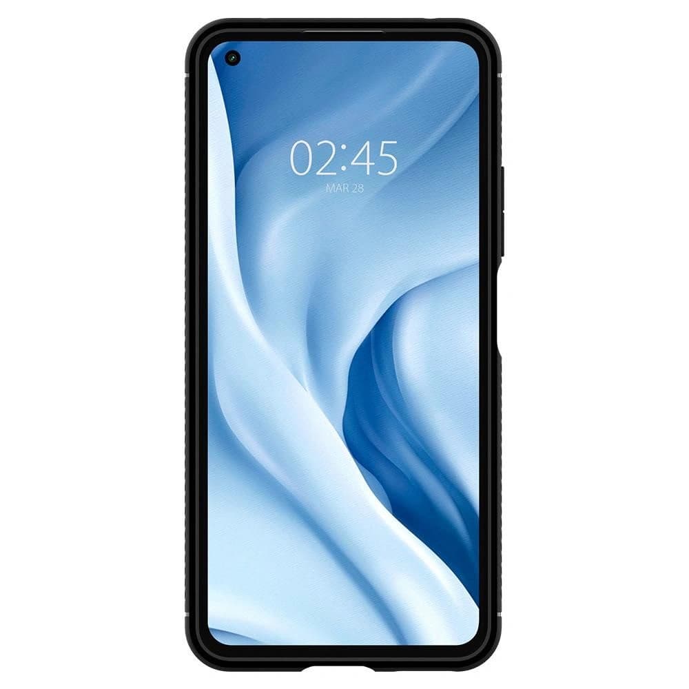 Spigen Xiaomi Gehäuse Rugged Armor Mi 11 Lite LTE/5G Mattschwarz - 3