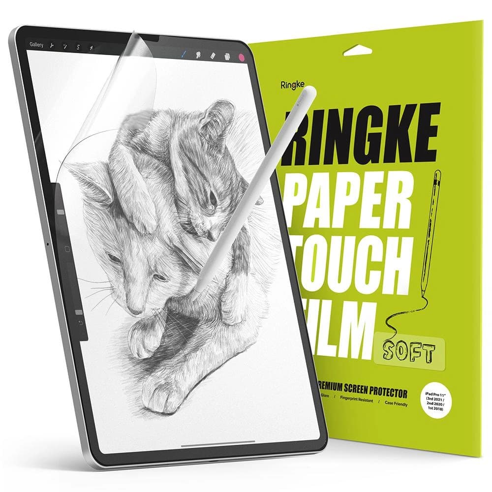 Folia Ringke Paper Touch Soft Apple iPad Air 10.9 2020/2022 (4. a 5. gen) / iPad Pro 11 2018/2020/2021 (1., 2. a 3. gen) / iPad Air 11 2024 (6. generace) - 1