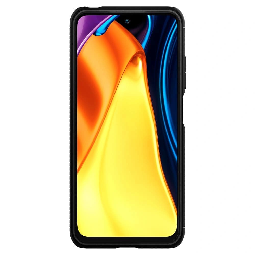 Spigen Tasche Rugged Armor Pocophone M3 Pro 5G/Redmi Note 10 5G Mattschwarz - 3