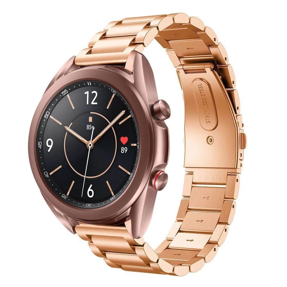 Brățara Tech-Protect din inox Samsung Galaxy Watch 3 41mm Blush Gold